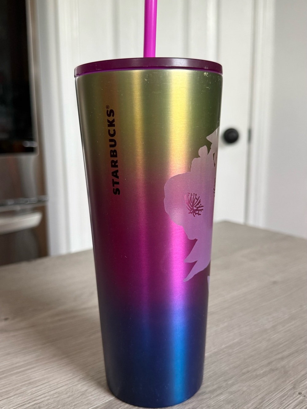 Starbucks Iridescent Gradient Tumbler - Pink/Purple/Blue/Gold